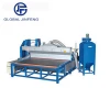 JFDS 2500 Automatic horizontal glass frosting sandblasting equipment machine manufacturers