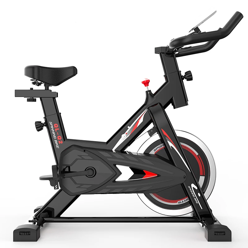 JOASLI spinning bike 2021 gym equipment stages computer transformer foldable monitor pedals LED gym commercial spinning bike