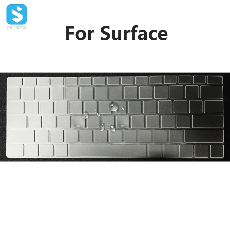 keyboard covers silicon keyboard protector for Microsoft Surface Pro 7/4 /5/6 12.3  keyboard cover