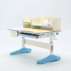 kid furniture study table use board fireproofing metal maiterial bebe desk with cabinet