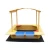 Import kids outdoor wooden sandpit with canopy from China