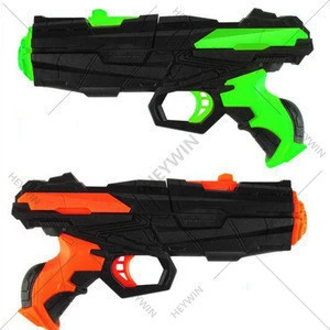 KIDS present Blaster Toy Gun with 2PCS Refill Soft Foam EVA Darts for Kids 400pcs water beads Hand Gun Blaster Gun Toy (HB02)