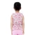 Import Kids print tops cotton t shirt printing custom girls ruffle raglan sleeveless baby girl t-shirt from China