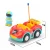 Import Kids remote control cartoon car toys 2 colors mixed funny remote control toy cars with music and light from China