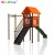 Import KINPLAY BRAND Preschool Kids Plastic Luxury Outdoor Playground Equipment from China