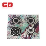 Kitchen Appliance Beautiful Color 4 burner Gas Cooker