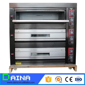 kitchen equipments Bakery equipment fairly used 3 deck 9 trays commercial gas oven