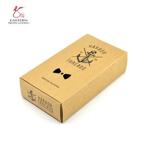 Kraft Paper Bow Tie Box wholesale/Bow Tie Packaging