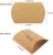 Import Kraft Paper Boxes Christmas Supplies Gift Box Packaging Pillow Shape Candy Box Bag For DIY Wedding Party Favor from China