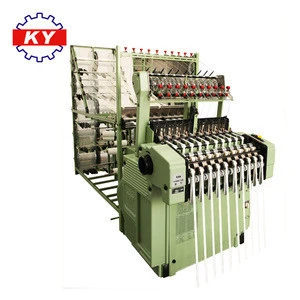 KY needle loom metal zipper making machine for open end and close end zipper