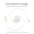 Import L-CUBIC Unique design 0.8M mfi certified lighting cable two way pull fast charging telescopic data cable for iphone from China