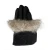 Import ladies winter fur cashmere mitten wool gloves from China