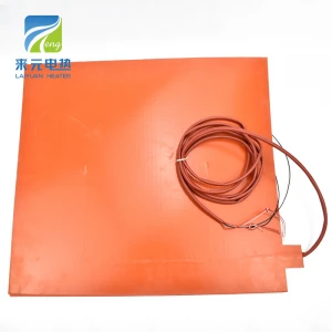 LAIYUAN 220v 3D Printer Flexible Silicone Rubber Heater Heating Pad with Adhesive