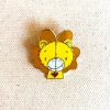 Lapel Pin Lapel Pins China Manufacturers Metal Crafts Cute Lion Gold Hard Enamel Pins For Cloth