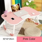 laptop table laptop desk Stand height adjustable Desk notebook desk laptop mount with 4 casters
