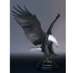 large metal garden eagle sculpture bronze eagle sculpture animal sculpture bronze eagle for sale