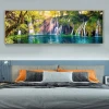 Large Size Stretched Canvas Wall Art Forest Nature Landscape Painting Canvas Prints Modern Home Decor Wall Art Or Living Room