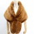 Import Large Winter Lady&#x27;s thermal wool scarf artificial type mixed color fur collar shawl from China