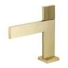 Latest Chrome Plated Color Sink Faucet Design Full Brass Waterfall Basin Mixer For Bathroom Under Countertop Basin