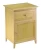 Import latest model MDF furniture painted finish beside table cabinet wooden nightstand for bedroom with drawer from China