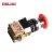 Import Lay8E 2 IP65 24 volt pole spring loaded self locking waterproof dual color illuminated push button switch from China