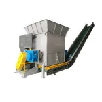 LDPE HDPE Agriculture film single shaft shredder