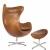 Import Leather accent aluminum aviator fiberglass lounge cheap price leisure office living room home furniture egg chair with cushion from China