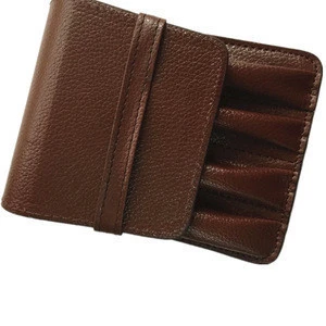Leather pen pouch aways company with lovely Durable sturdy and fashionable pencil case to take in and out any where