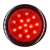 Import LED 4inch round 16Red Diodes Stop Turn truck tail lights from China manufacturer from China
