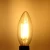 Import LED Filament Candle Lamp E14 220V 4W Antique Style Dimmable Light Bulbs from China