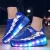 Import LED Light Up Roller Shoes USB Rechargeable Wheel Skate Sneaker Shoes for Kids from China