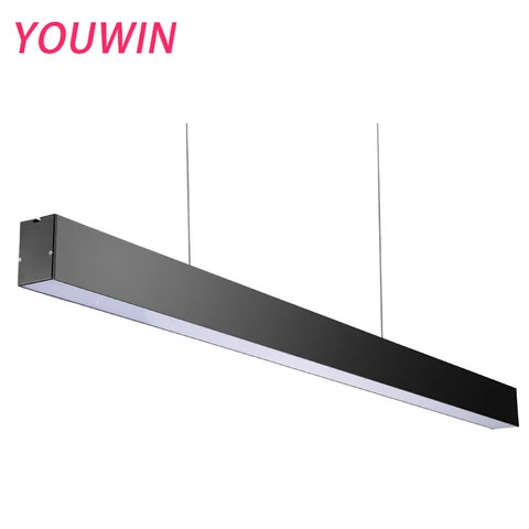 Led Linear Pendant Light Aluminum Tube 0.6M 1.2M 2.4m 1.8M Modern Office Lighting