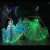 Import LED Long Dress LED Light Dance Costumes Luminous princess dress Girls Dresses Carnival festival wedding dress Rave Clothes from China