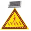 LED Solar Powered Pedestrian Traffic Signs warning light