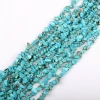 Light green turquoise small size loose beads for jewelry making