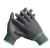 Import Light Weight Black Polyester Nylon PU Palm Coated Hand Work Gloves For Precise Electronic Work from China