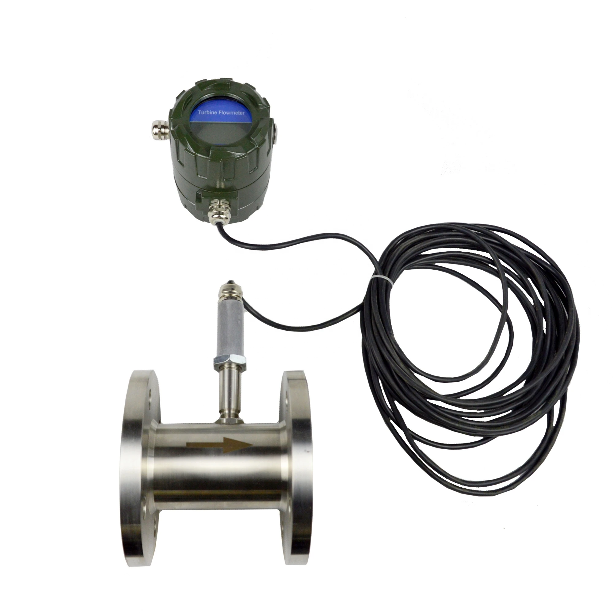 Liquid turbine flowmeter can measure the volume flow of tap water, alcohol, liquor, medicinal liquid, gasoline, diesel and other