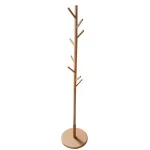 Living room furniture cloth hanger rack quality tree shaped wooden diy free standing coat rack