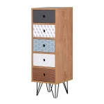 Living room furniture wooden 4 drawer storage cabinet chest of drawers