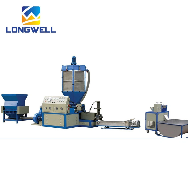 Longwell EPS Foam Recycling and Pelletizing Machinery Line