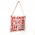 Import Love Letter Wooden Wall Hanging Board Plaques Signs Gift Pendant Tag from China