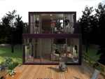 Low cost luxury prefab house steel hotel material and hotel use resort prefab modern prefabricated turkey assembled simple house