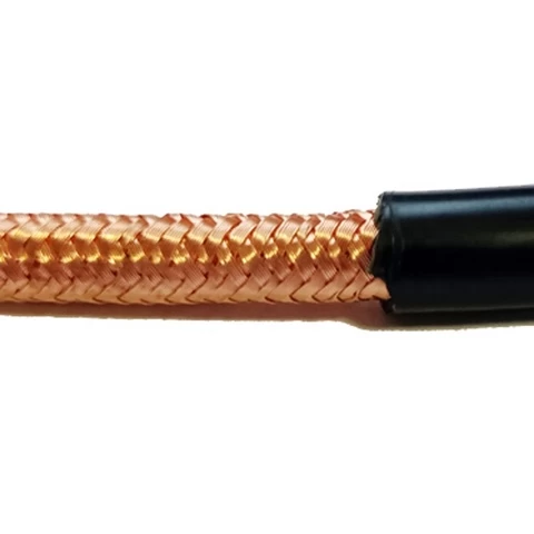 Low Voltage Shielding PVC Insulated Sheathed  Flexible Copper Braid RVVP Signal 2 Core 2.5mm  2*2.5 Electric Cable