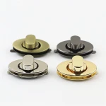 Luggage and handbag hardware accessories die-casting twist lock egg lock bag lock hardware accessories