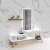 Import Luxury  Bath Cabinets Desk Set Vanity Table Tops Led Mirror Modern Washroom Bathroom Vanities Countertops from China