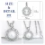 Import Luxury Design Shell Bead Pendant 925 Sterling Silver Pearl Necklace from China