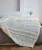 Import luxury hand made 100% acrylic iceland wool cotton chunky cable knit bedding bedspread sofa  throw blanket from China
