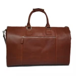 Luxury Premium Leather Travel Suit  Carrier Garment Bag For Men
