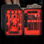 Manicure Care 18 Piece Nail Tool Set MANICURE SET Cuticle Cutter Trimmer Nipper Pedicure Pusher Pack Nail