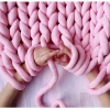 Manufacturer Spot Round Cotton Core Yarn Polyester Spun Yarn Cotton Blanket Yarn